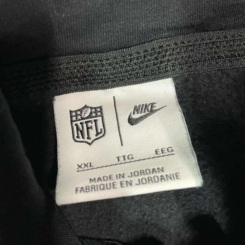 Nike NFL Pittsburgh Steelers Sideline Full Zip Hoodie XXL Black - Picture 4 of 6